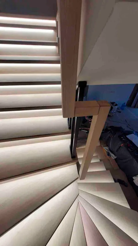 K3 Craft custom wooden staircases photo 19