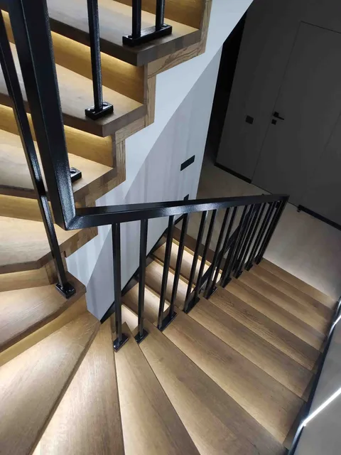 K3 Craft custom wooden staircases photo 30